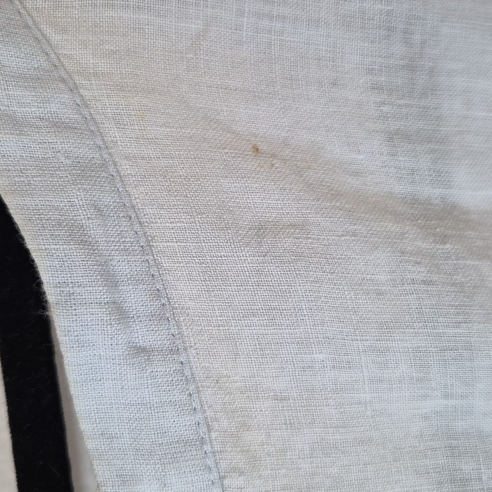 Eileen Fisher | 100% Irish linen Light Blue Button-Up Blouse Sz XL - Picture 8 of 8